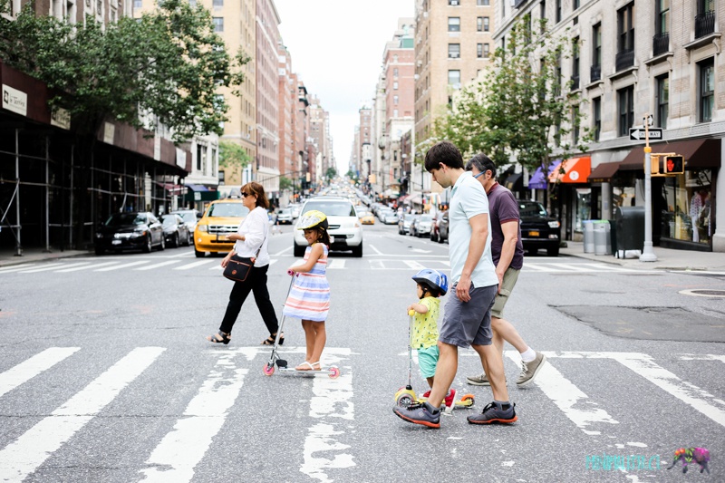 New York en monopatín