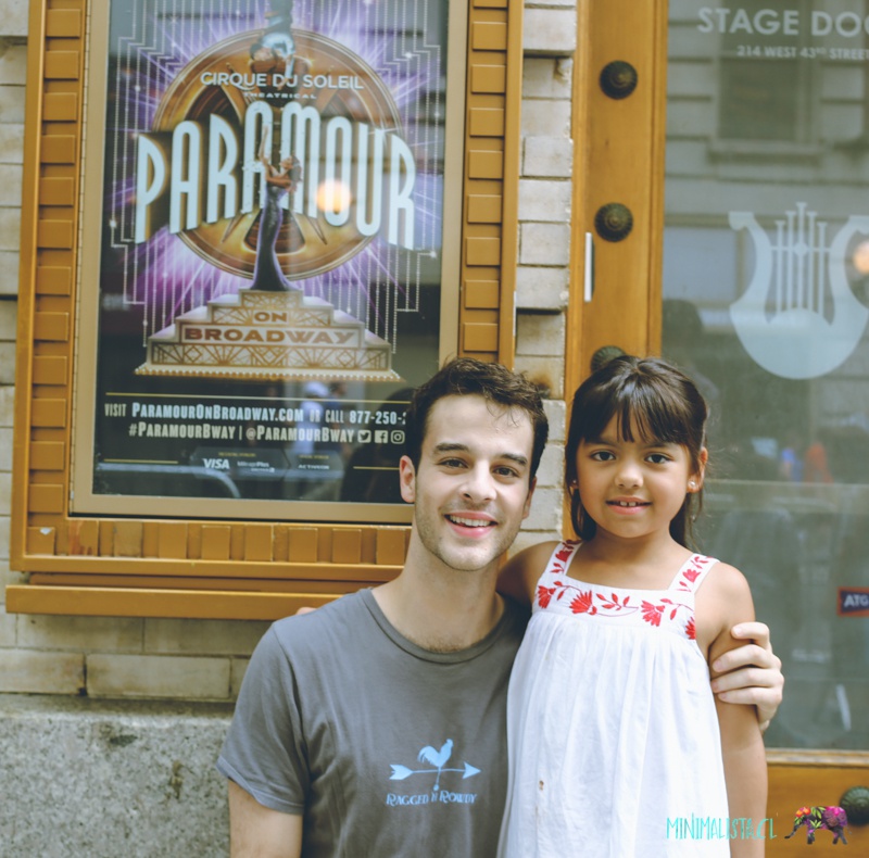 Ryan Vona and a little fan