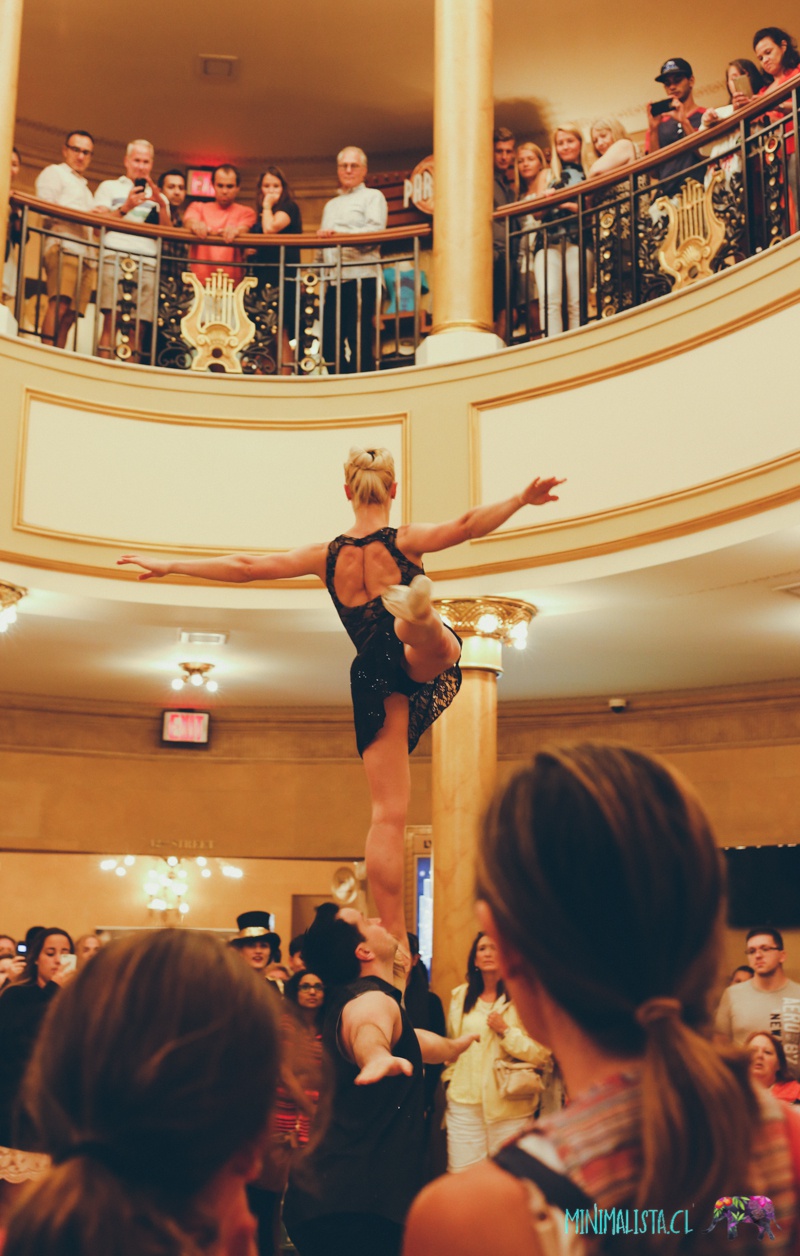 After Show at Paramour, Cirque Du Soleil