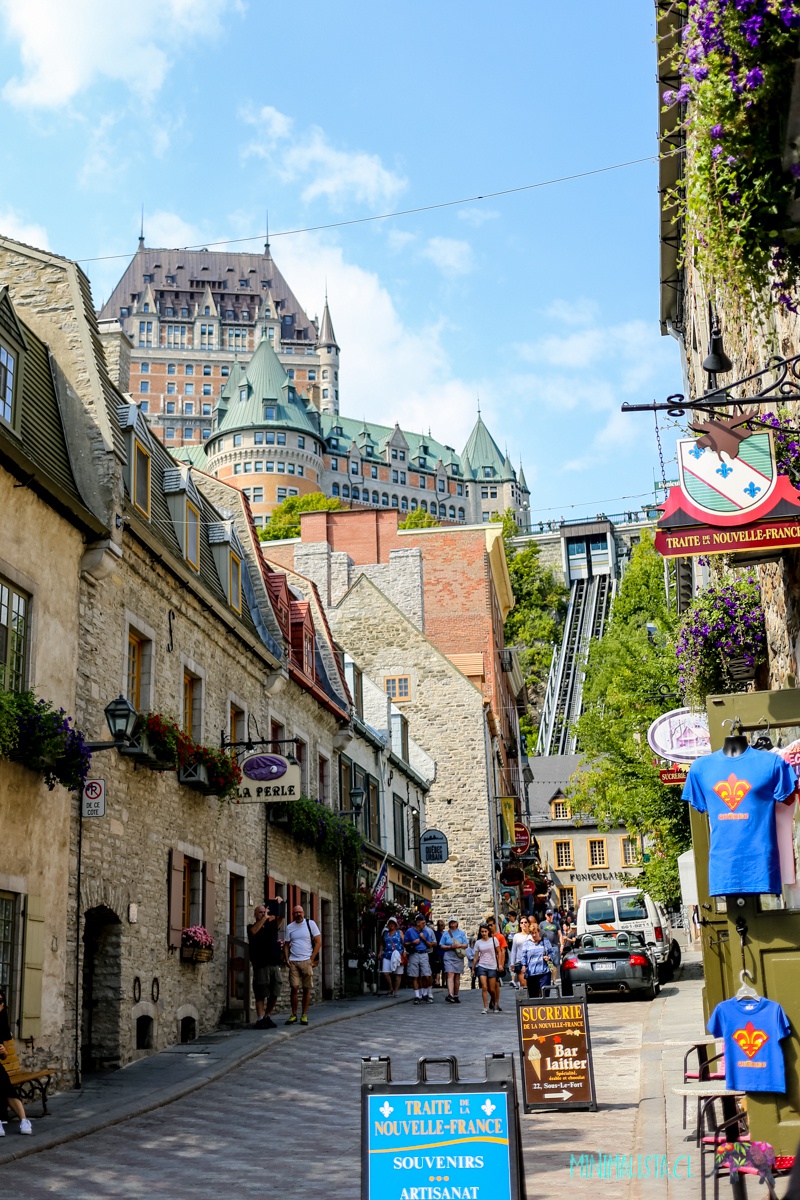 Château Frontenac en Quebec