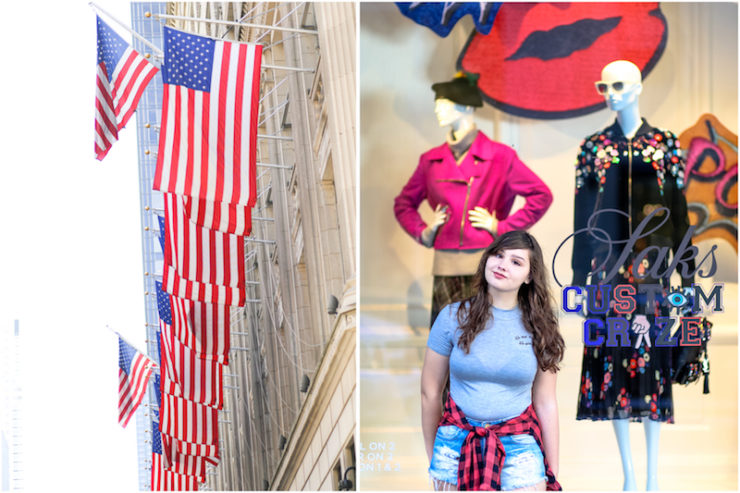 Fotos con las vitrinas de Nueva York