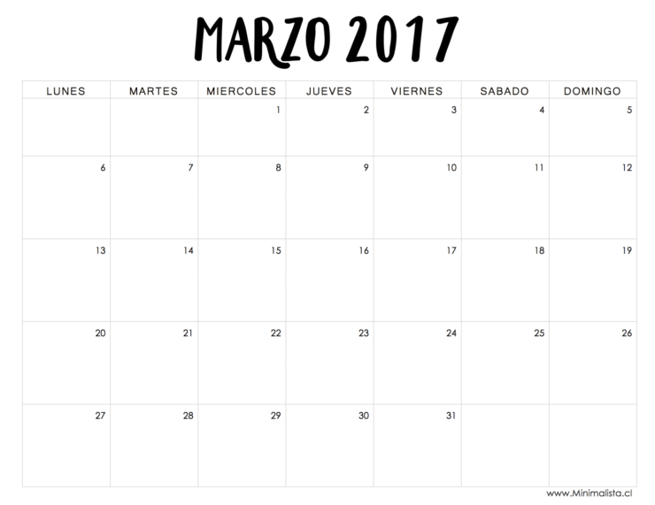 calendario-marzo-2017