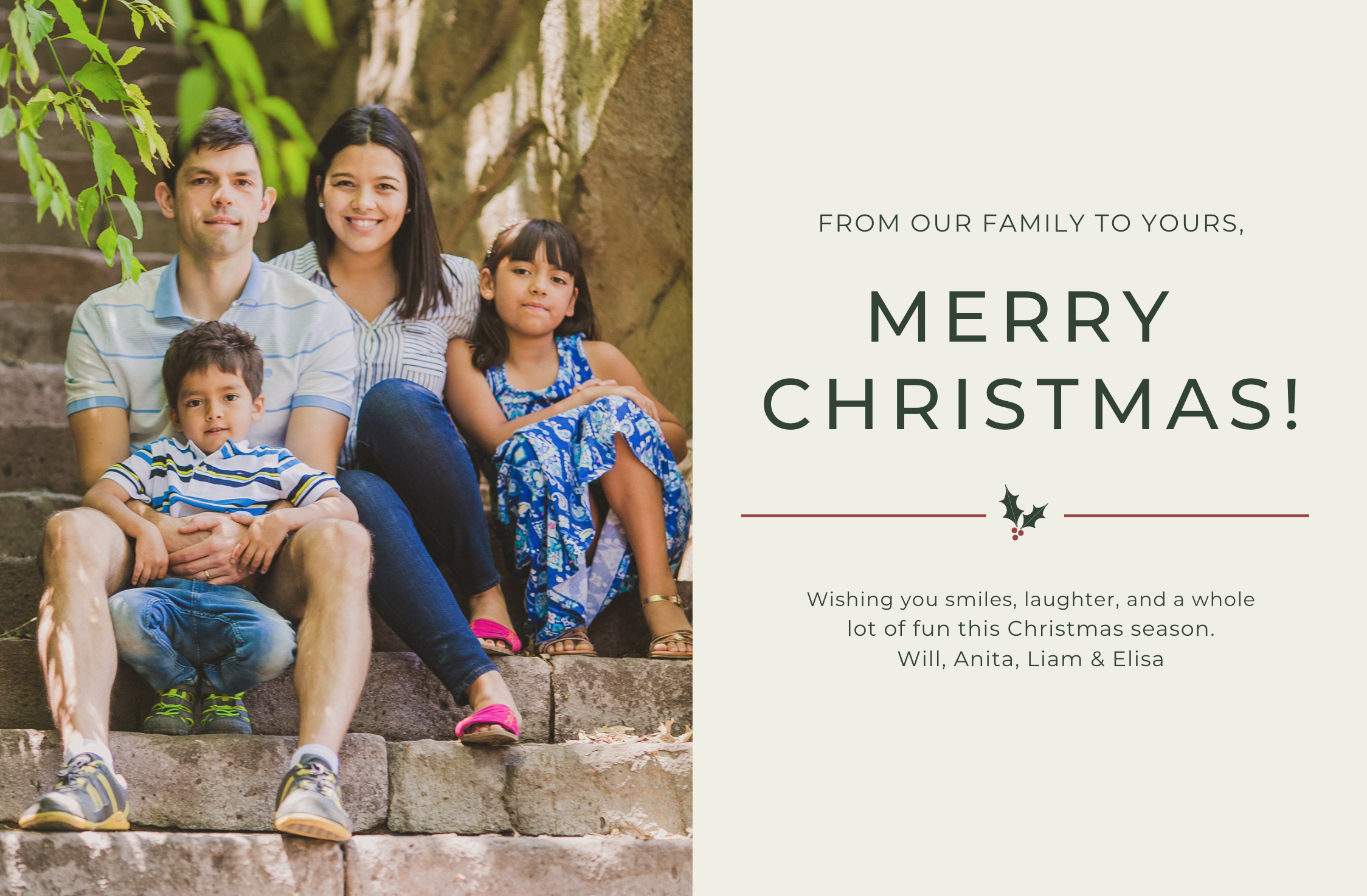 Tarjeta de navidad 2018