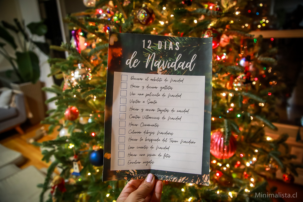 Bucket list de navidad
